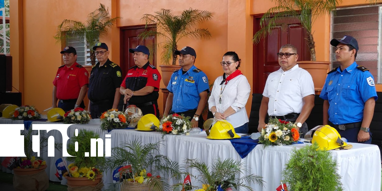 Foto:Nueva estación de Bomberos llevará atención 24/7 a comunidades de Tipitapa / TN8