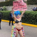 Doctora protesta en actos patrios de Tegucigalpa Honduras