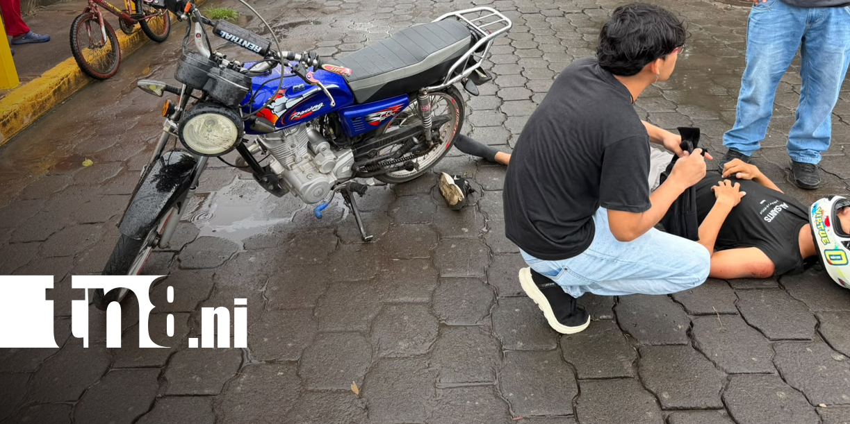 Foto: Motociclista sufre lesiones tras colisión con bicicleta en Granada/TN8