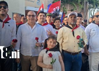Carazo honra la memoria del Comandante Ricardo Morales Avilés y los héroes de Nandaime Foto: Carazo rinde homenaje a Ricardo Morales Avilés/TN8