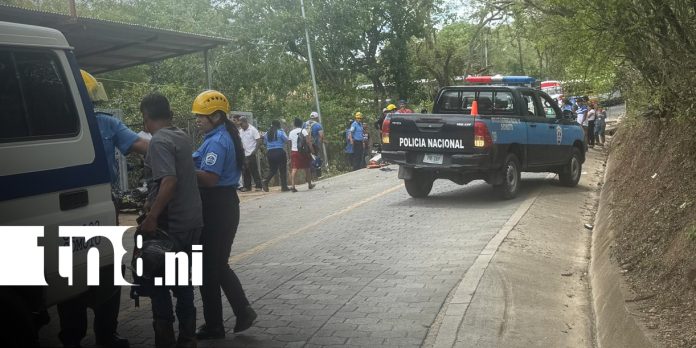 1 Foto: Accidente de tránsito deja tres lesionados y daños materiales en Somoto Madriz/TN8