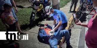 Foto: Dos accidentes de tránsito dejan varias personas lesionadas en Managua/TN8