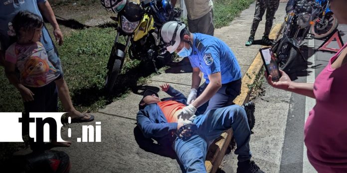Foto: Dos accidentes de tránsito dejan varias personas lesionadas en Managua/TN8