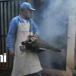 Foto: Managua: Refuerzan fumigación contra el dengue en Mirna Ugarte,Managua /tn8