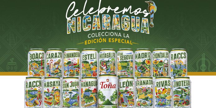 1 Foto: Toña convierte a Nicaragua en una colección de 17 latas/Cortesía