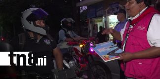 Foto: Cartilla busca prevenir accidentes de tránsito en la Isla de Ometepe/TN8