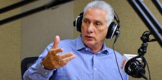Foto: Díaz-Canel responde a EE:UU por Cuba/Cortesía