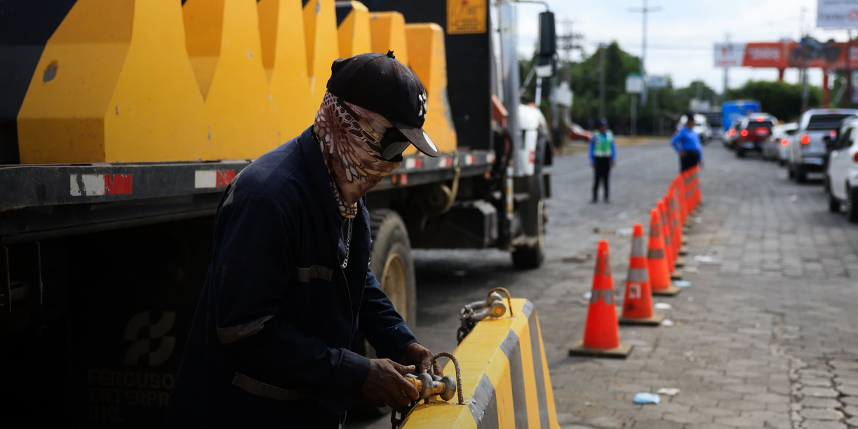 Foto: ¡Atención Managua! Concluye primera etapa de trabajos en la Pista Solidaridad/TN8