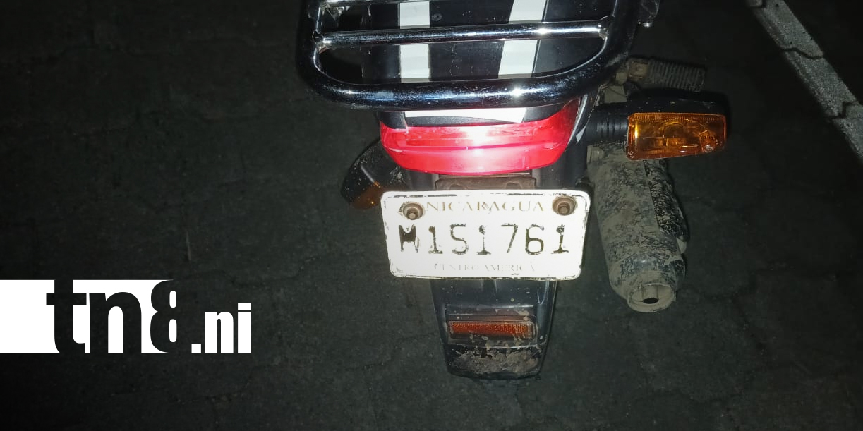Foto: Motociclista resulta gravemente lesionado tras cruzarse un perro en la vía en Tola, Rivas/TN8