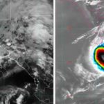 Huracán Polo toca tierra como categoría 2 en Baja California Sur Foto: Huracán Polo impacta Baja California Sur con vientos de 175 km/h/Cortesía