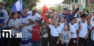 Foto: Nuevas calles adoquinadas mejoran circulación en barrio Olivero de Siuna/TN8