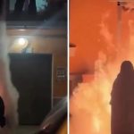 ¡Broma que salió mal! Lanzan harina al cumpleañero y termina envuelto en llamas(Video) Foto: De la risa al susto: una broma de cumpleaños terminó con el festejado en llamas/Cortesía