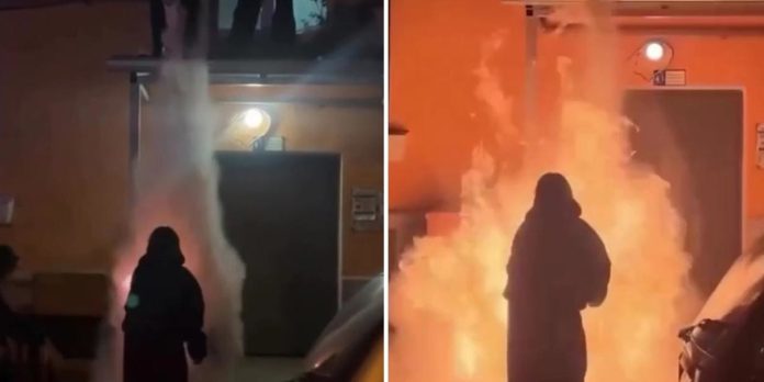 1 Foto: De la risa al susto: una broma de cumpleaños terminó con el festejado en llamas/Cortesía