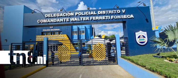 1 Foto: ¡De estreno! Así quedó la nueva Estación Policial del Distrito V de Managua/TN8