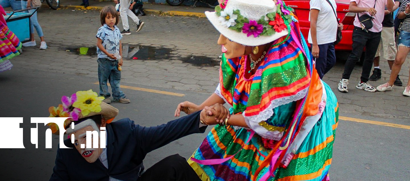 Foto: ¡Qué derroche de tradición! Masaya celebra el Baile del Viejo y la Vieja/TN8