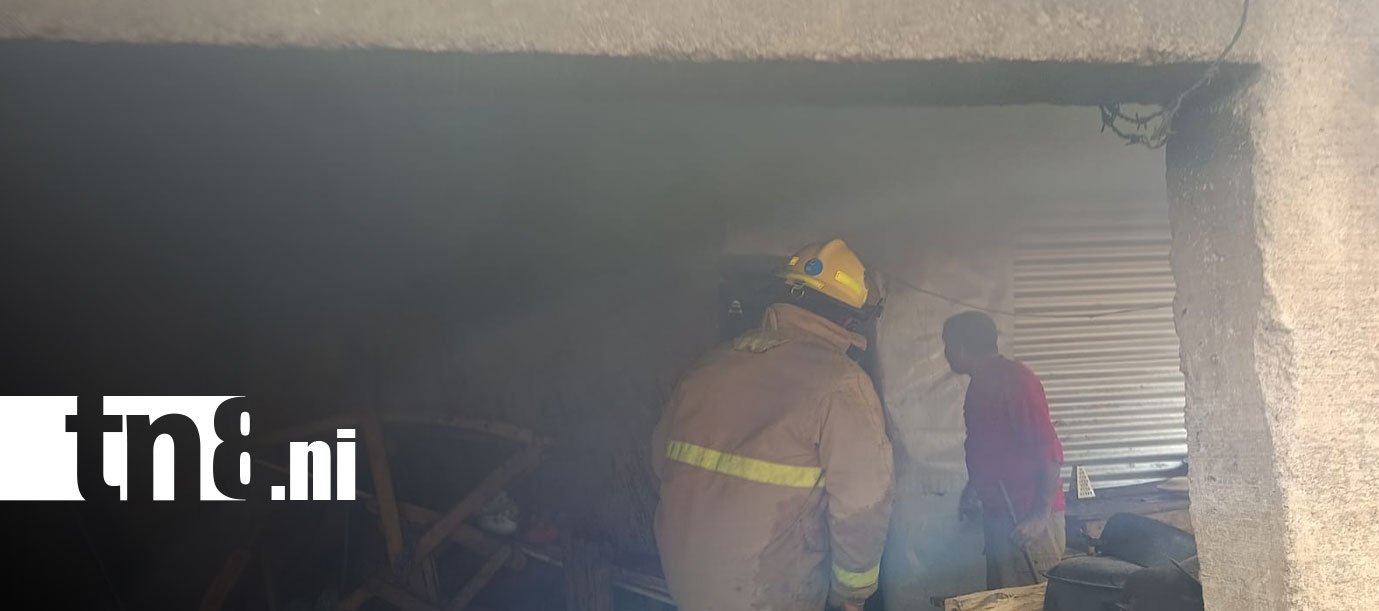Foto: Incendio causa daños en dos viviendas de Nandaime/TN8