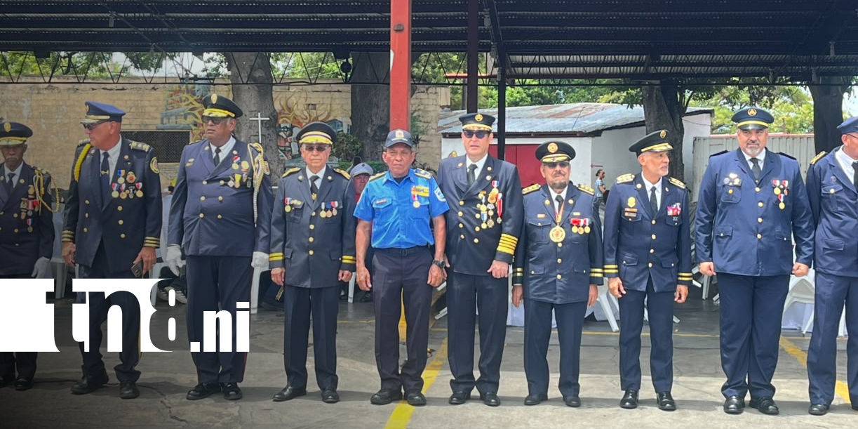foto: Bomberos Unidos de Nicaragua celebran 90 años al servicio del pueblo/tn8