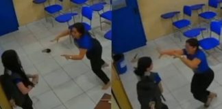 Alumna ataca a su profesora en una escuela de Brasil