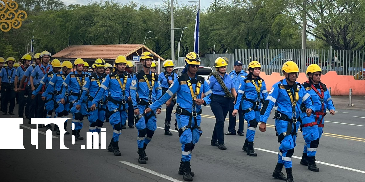 foto: Bomberos Unidos de Nicaragua celebran 90 años al servicio del pueblo/tn8