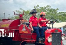 Bomberos Unidos de Nicaragua celebran 90 años de fundación con defile en Managua foto: Bomberos Unidos de Nicaragua celebran 90 años al servicio del pueblo/tn8