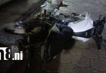 Joven motociclista pierde la vida tras accidentarse en una calle de Wiwilí, Nueva Segovia Foto: Joven motociclista muere tras accidente en Wiwilí/TN8