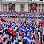 15 de septiembre: Proclama de la Juventud Presidente en Compromiso de Amor y Paz Foto. Juventud Presidente realiza proclama por la paz y amor a Nicaragua