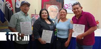 Foto: Periodistas y comunicadores de Nandaime reciben reconocimiento por su trayectoria/TN8
