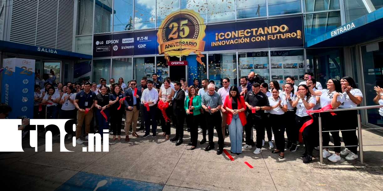 Foto: Comtech celebra su aniversario con feria tecnológica / TN8