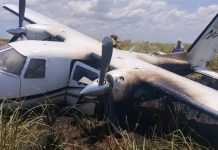 Avioneta se estrella en Venezuela: sus siete ocupantes sufren quemaduras Foto:Avioneta se estrella en Venezuela y sus siete ocupantes sufren quemaduras/Cortesía