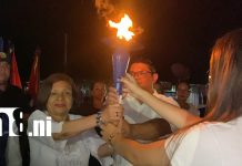 Antorcha de la libertad recorre Centroamérica y llega a Estelí para conmemorar la independencia Foto: Estelí recibe la Antorcha de la libertad/TN8