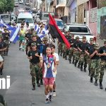 Foto: Matagalpa recibe la Antorcha Centroamericana en su recorrido por el centro del país/TN8