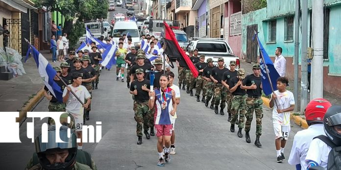 2 Foto: Matagalpa recibe la Antorcha Centroamericana en su recorrido por el centro del país/TN8