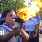 La Antorcha de la Libertad ilumina León en su recorrido por Nicaragua Foto: La Antorcha de la Libertad ilumina León en su recorrido por Nicaragua/TN8
