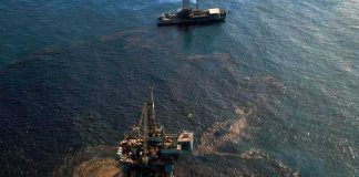 Foto: Derrame de crudo en el Golfo de México activa operativo naval de emergencia / Cortesía