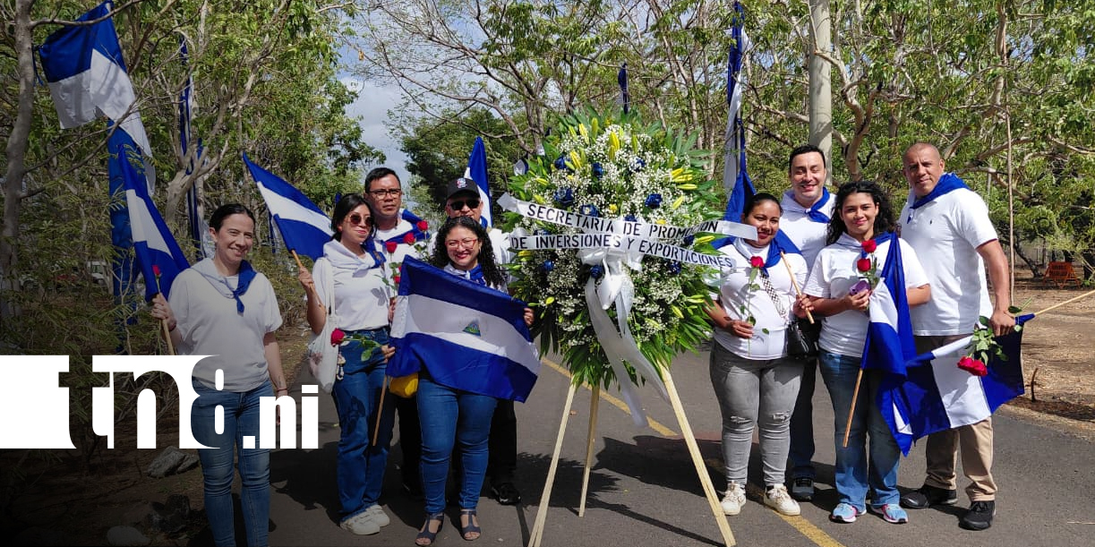 Foto: Nicaragua honra a los héroes de San Jacinto/TN8