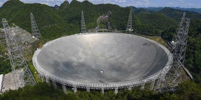 Foto: El radiotelescopio FAST amplía el mapa del hidrógeno en el universo/Cortesía Foto: El radiotelescopio FAST amplía el mapa del hidrógeno en el universo/Cortesía