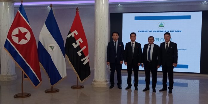 Foto: Nicaragua conmemora 205 años de Independencia en Corea del Norte/Cortesía
