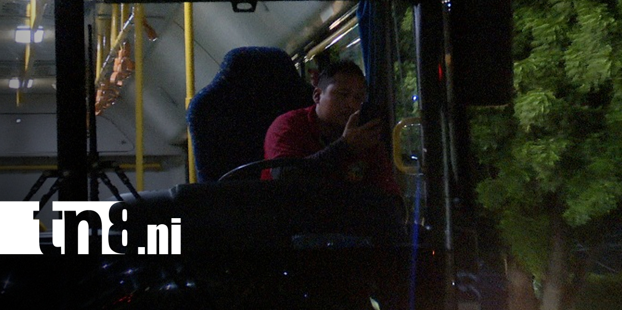 Foto: Conductor de la ruta 109 de Managua/TN8