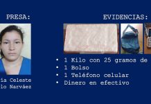 Incautan más de un kilo de cocaína durante operativo policial en Juigalpa Foto: Incautan cocaína en un autobús durante operativo en Juigalpa, Chontales/Cortesía