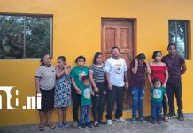 Entregan vivienda digna a familia de la comunidad Pul en la Isla de Ometepe Foto: Una nueva vivienda marca el inicio de una nueva etapa para familia en Ometepe/TN8