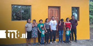 Foto: Una nueva vivienda marca el inicio de una nueva etapa para familia en Ometepe/TN8