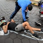 Foto: Motociclista sufre lesiones tras colisión con bicicleta en Granada/TN8