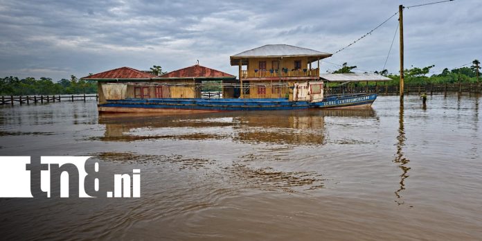 Foto: Lluvias provocan desborde del río Wawashang en Laguna de Perlas/TN8 Foto: Lluvias provocan desborde del río Wawashang en Laguna de Perlas/TN8