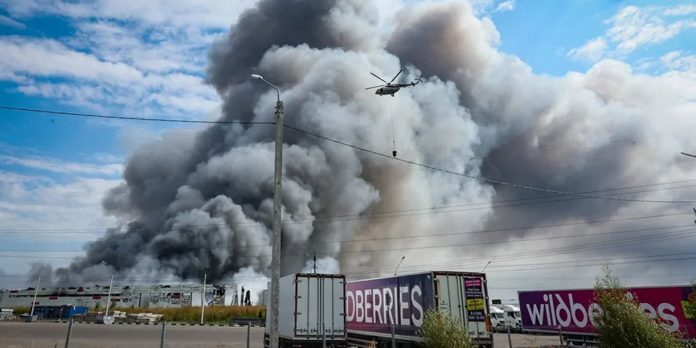Foto: Rusia denuncia ataque masivo de drones/Cortesía Foto: Rusia denuncia ataque masivo de drones/Cortesía