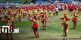 Foto: Talento estudiantil se luce en gran competencia de bandas rítmicas en León/TN8