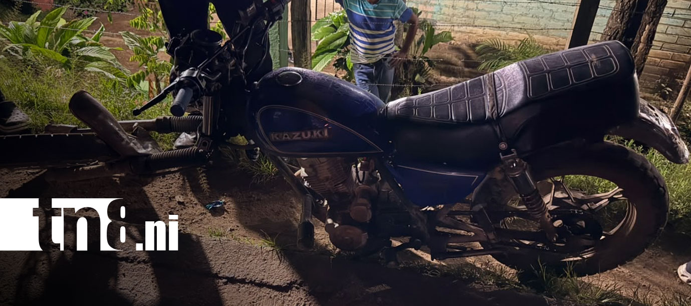 Foto: Un fallecido y un lesionado tras choque frontal entre motocicletas en Jalapa/TN8