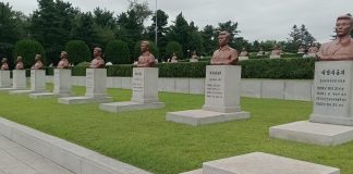 Foto: Embajada de Nicaragua visita histórico cementerio de mártires en Corea/Cortesía