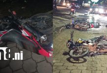 Accidentes con motocicletas dejan personas lesionadas en distintos sectores de Jalapa Foto: Un peatón gravemente lesionado y una adolescente herida tras accidentes en Jalapa/TN8