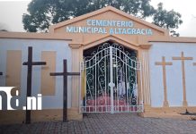 Inauguran mejoras en el Cementerio Municipal de Altagracia, en Ometepe Foto: Mejoran Cementerio Municipal de Altagracia en la Isla de Ometepe/TN8