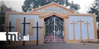 Foto: Mejoran Cementerio Municipal de Altagracia en la Isla de Ometepe/TN8